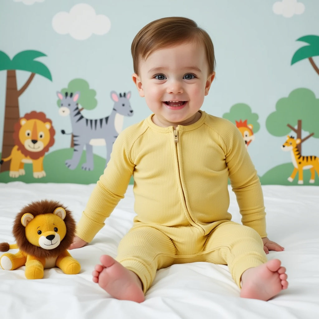 Sunshine Yellow Sleepsuit