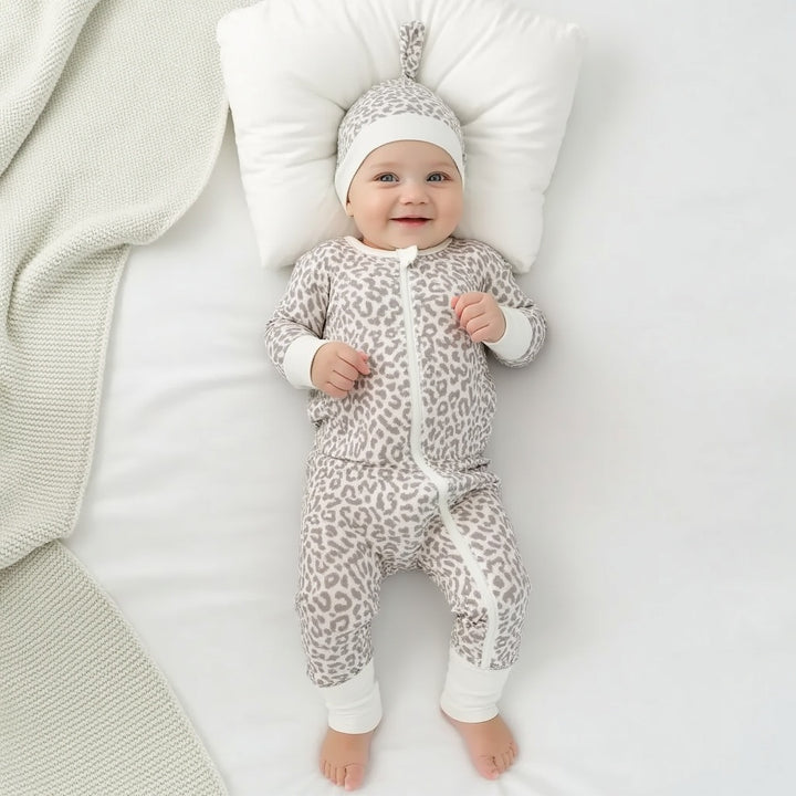 Leopard Sleepsuit